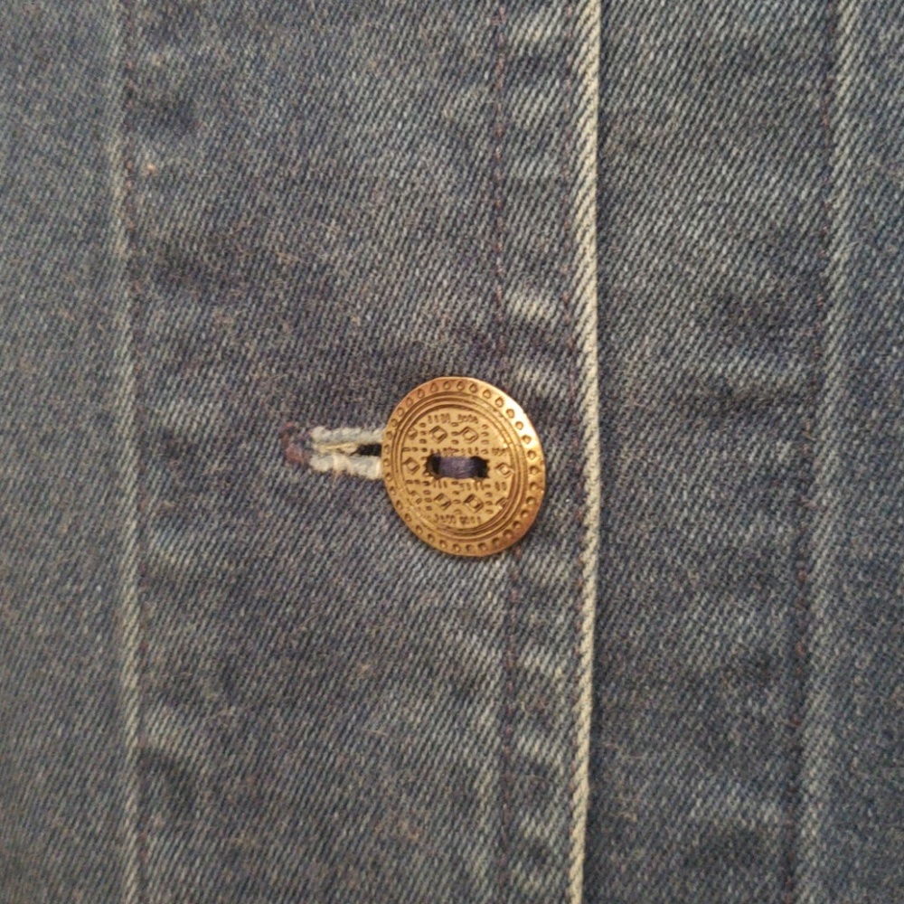 Vintage Sleeveless Denim Romper - Picture 5 of 8